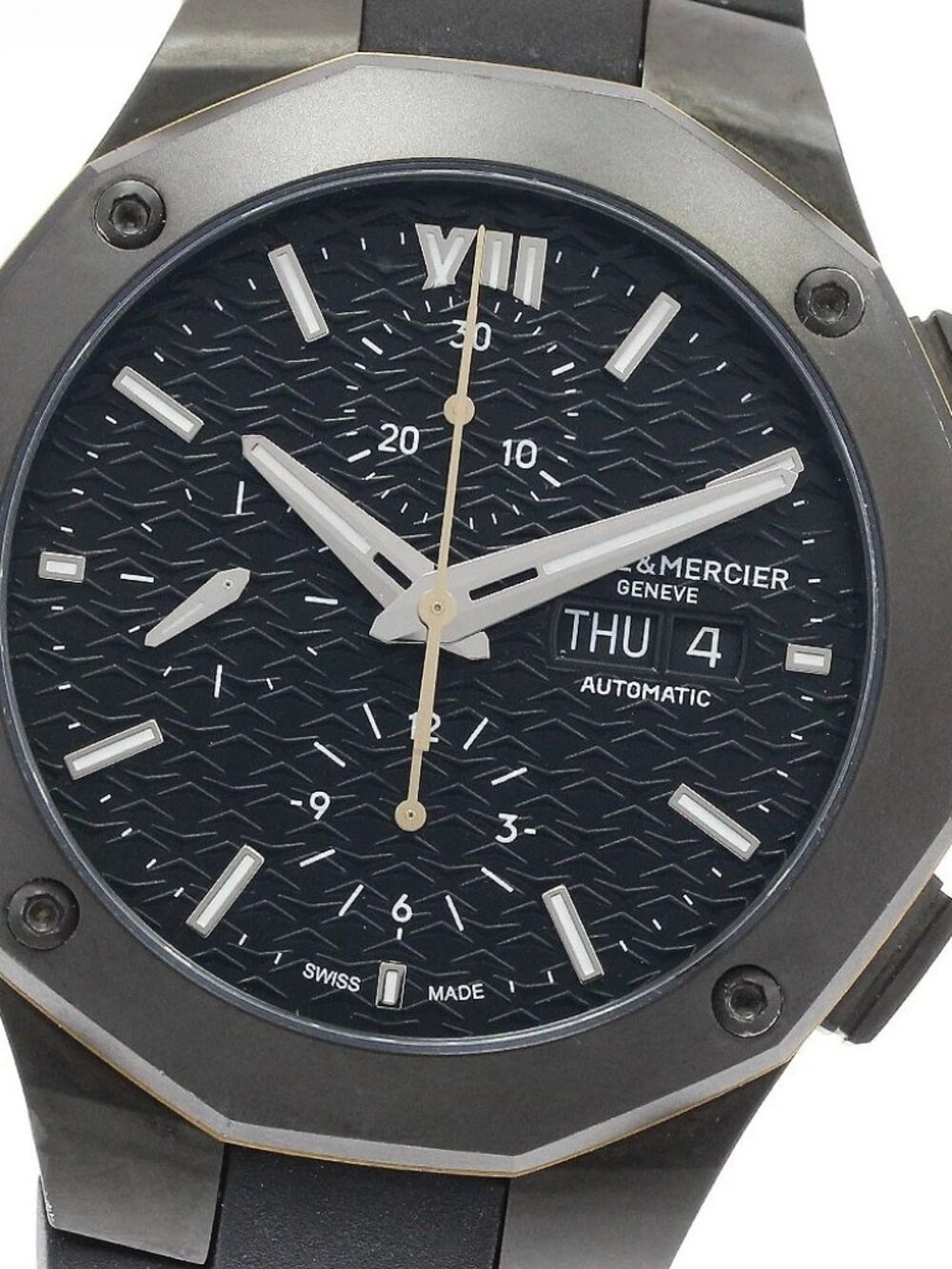 Baume & Mercier Riviera MOA10625 Chronograph black Dial Automatic Men's